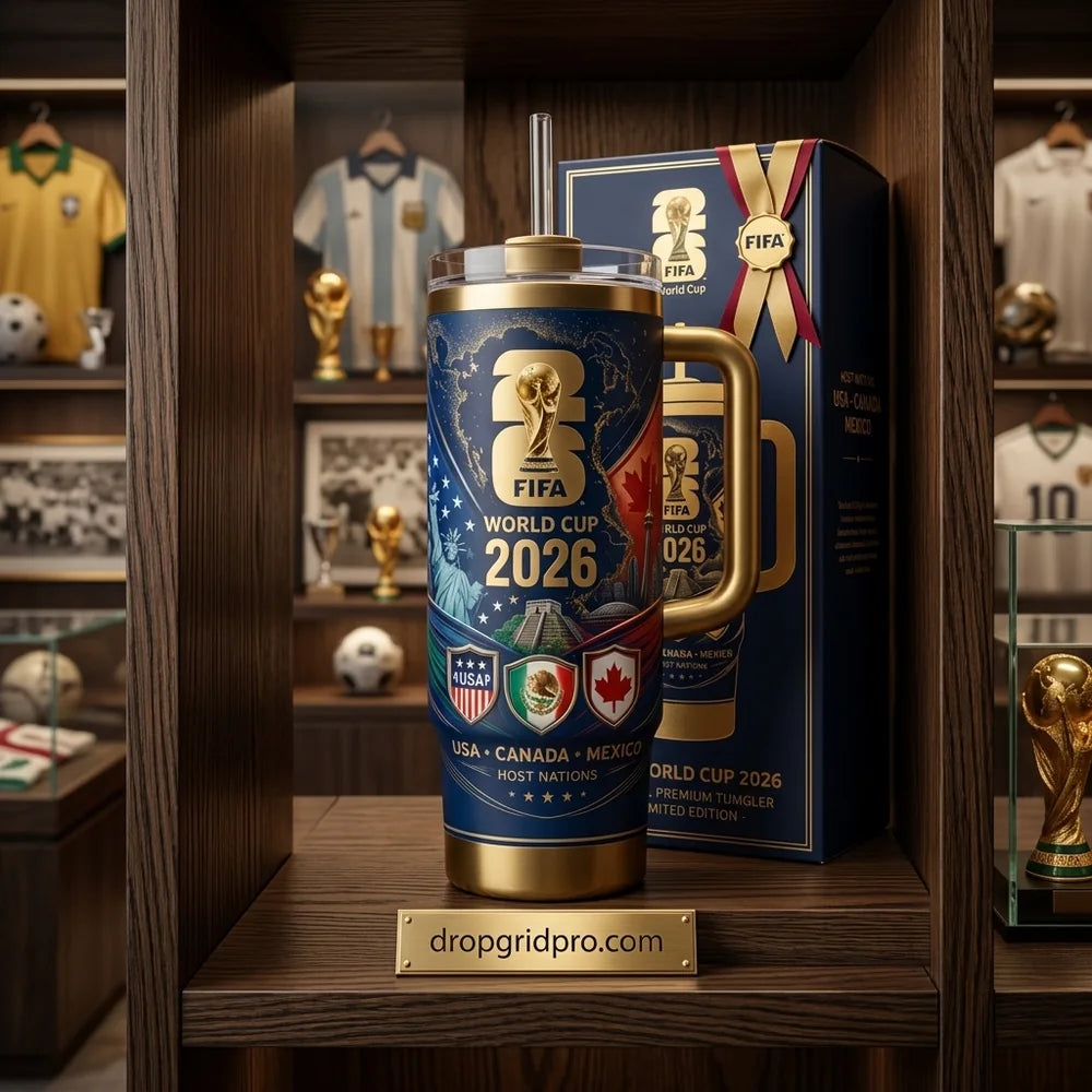 FIFA World Cup 2026 Host Nations Tumbler | USA Canada Mexico Cup